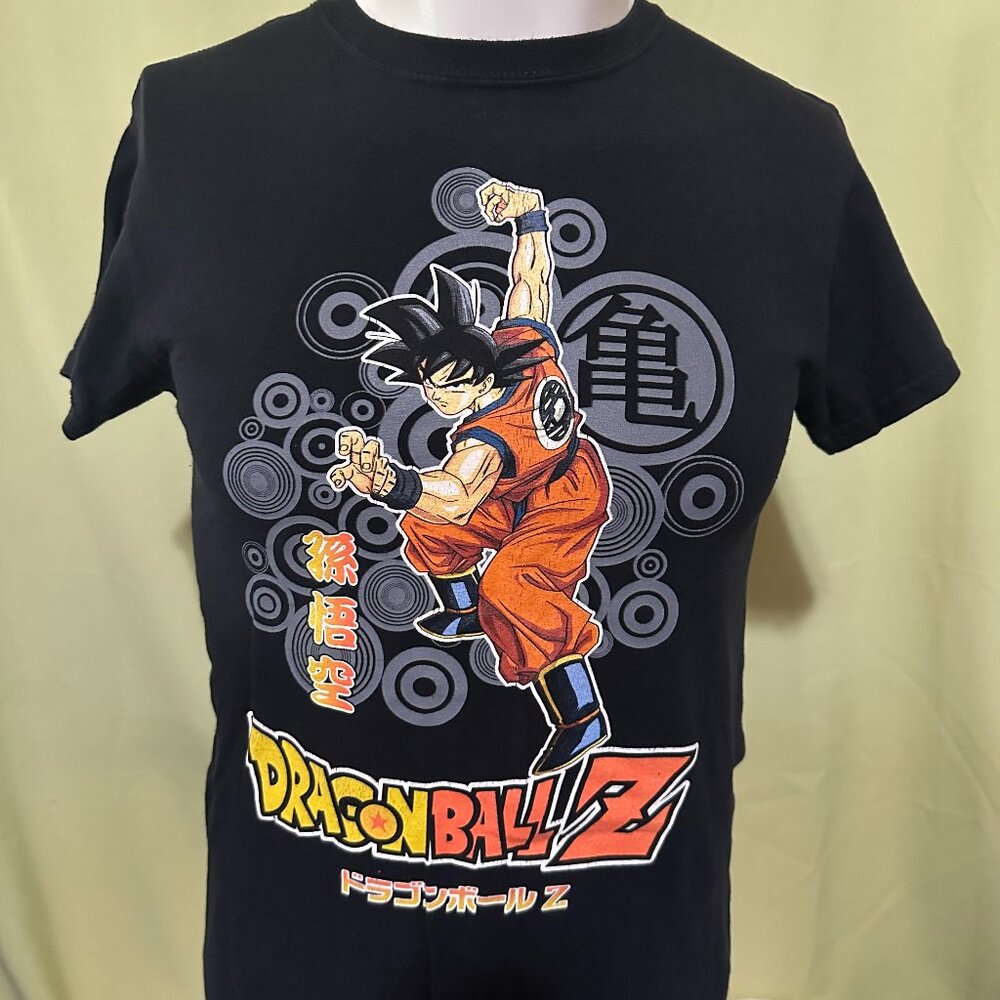 Dragonball Z Son Goku Toei Animation Men's Black T Shirt Size Small